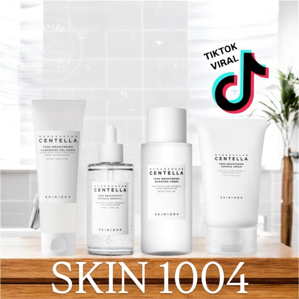 Madagascar Centella Brightening Skincare Set - full sizes